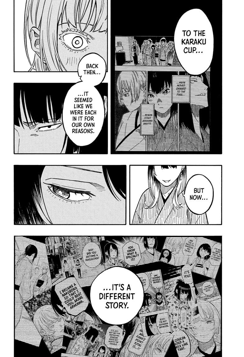 Akane-banashi Story 159 18