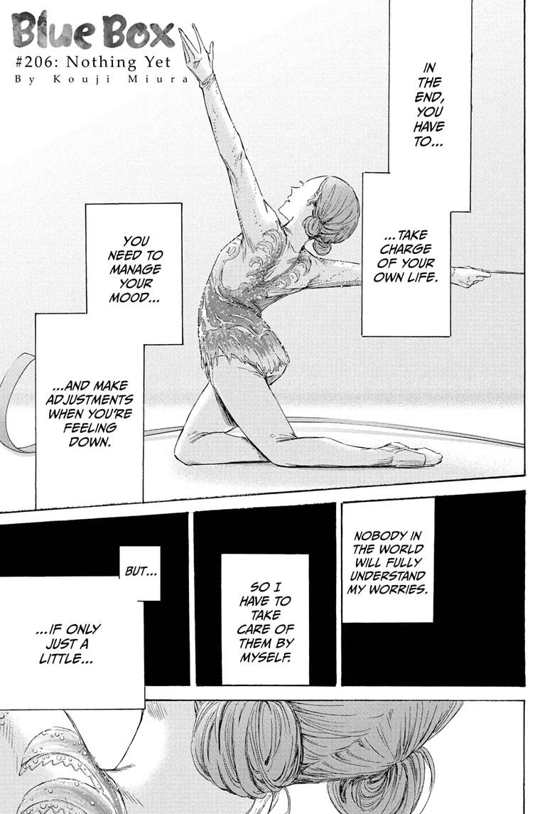 Blue Box Chapter 206 - Page 1 - Blue Box manga Chapter 206 manga