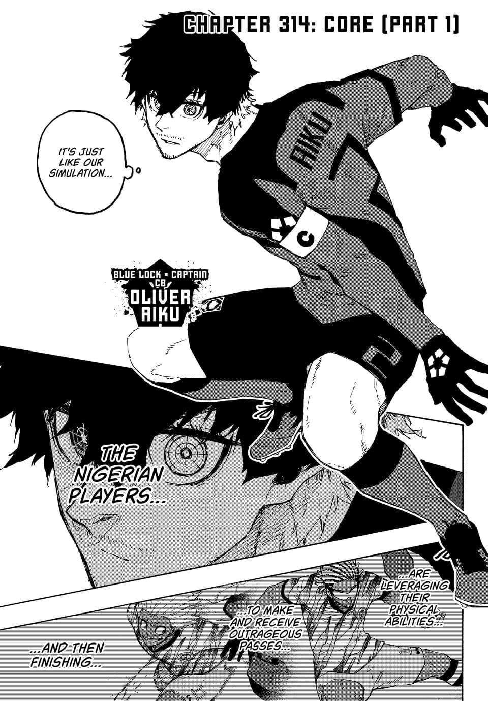 Blue Lock Chapter 314.1