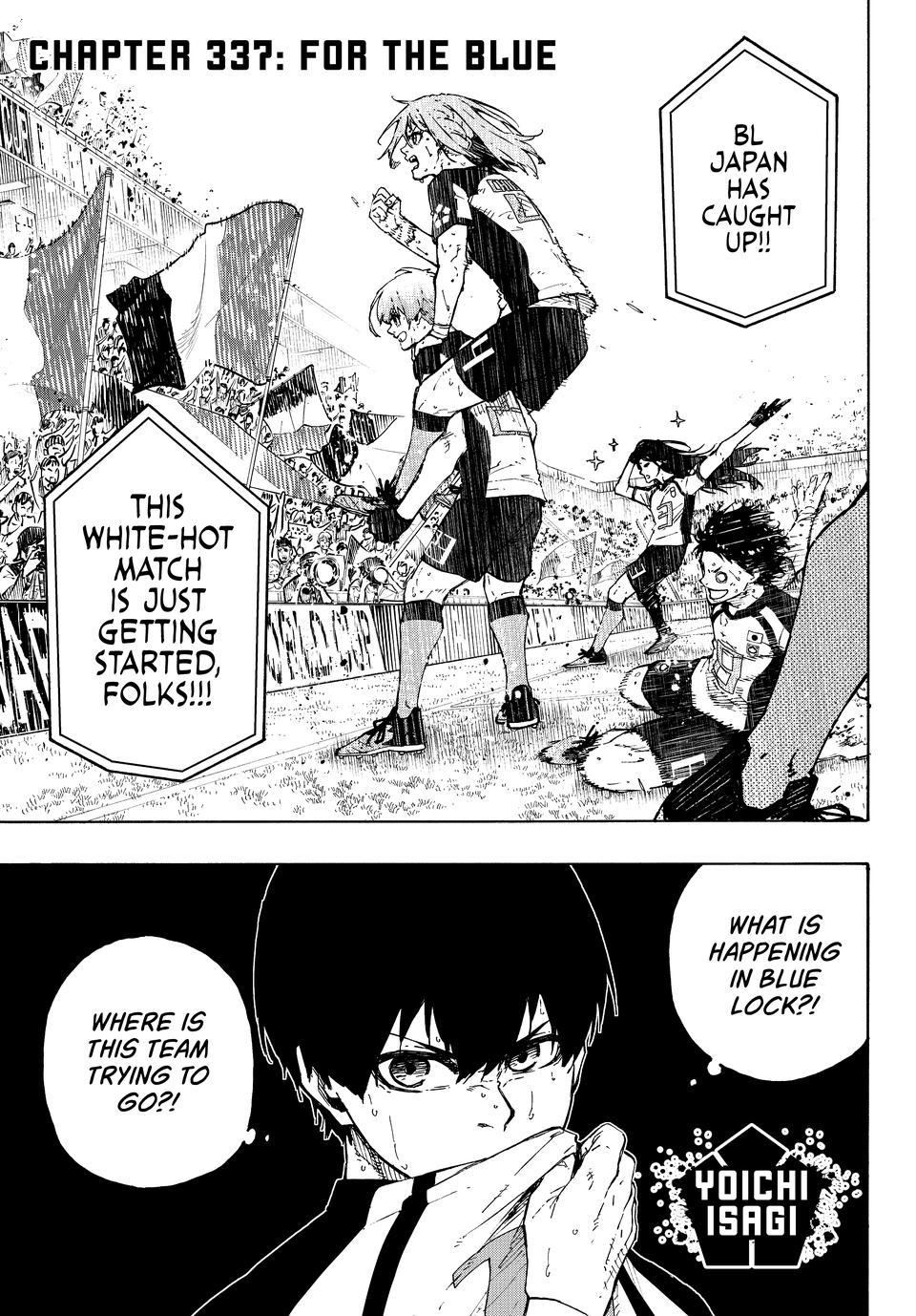 Blue Lock - Chapter 337 - Image 1