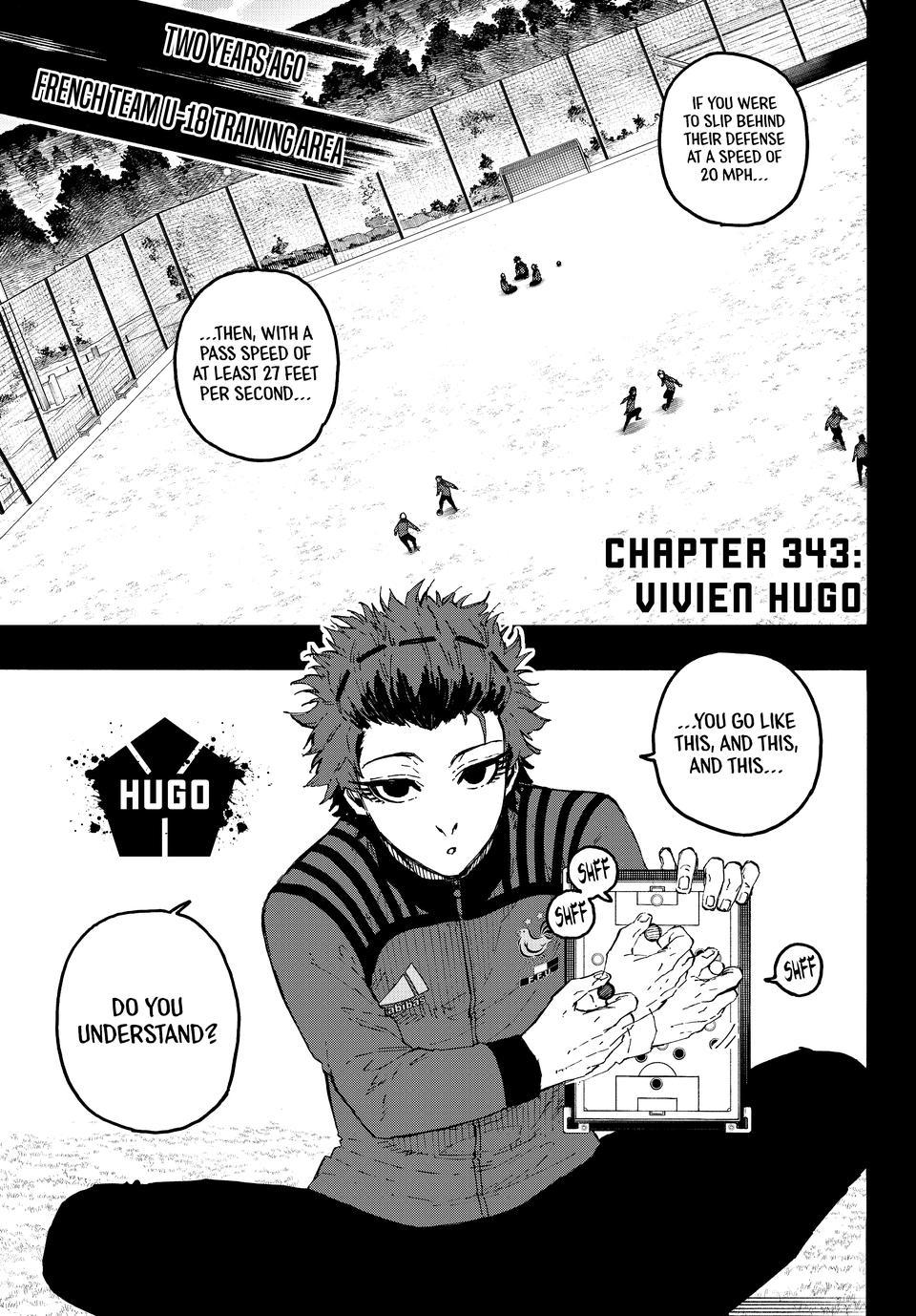 Blue Lock Chapter 343 - Page 1 - Blue Lock manga Chapter 343 manga