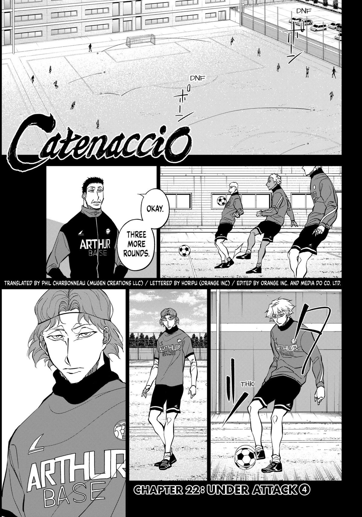 Catenaccio Chapter 22 1