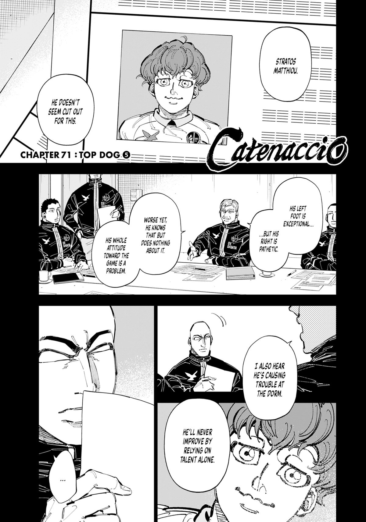 Catenaccio Chapter 71 1