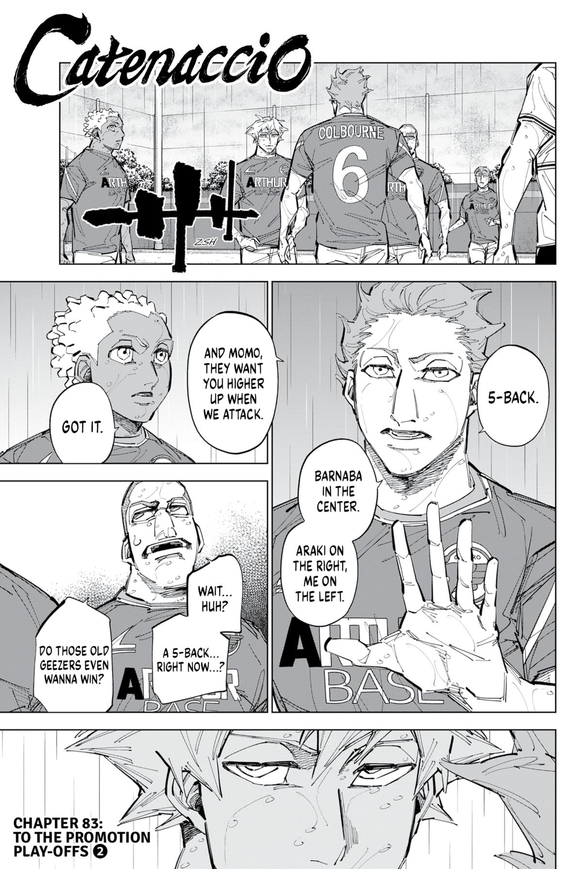 Catenaccio Chapter 83 1
