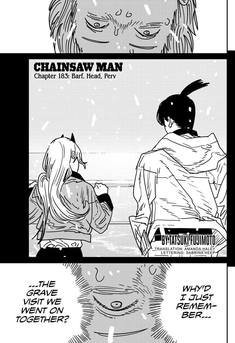 Chainsaw Man Chapter 183 - Page 1 - Chainsaw Man manga Chapter 183 manga