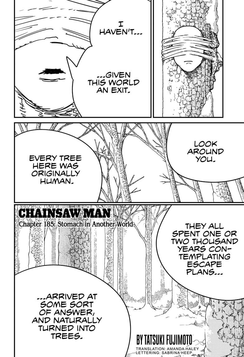 Chainsaw Man Chapter 185 - Page 1 - Chainsaw Man manga Chapter 185 manga