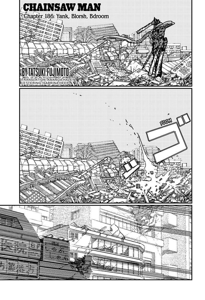 Chainsaw Man Chapter 186 - Page 1 - Chainsaw Man manga Chapter 186 manga