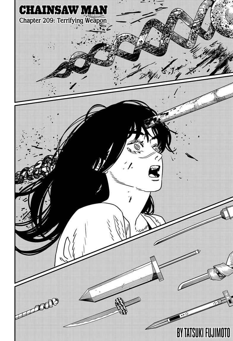 Chainsaw Man Chapter 209 - Page 1 - Chainsaw Man manga Chapter 209 manga