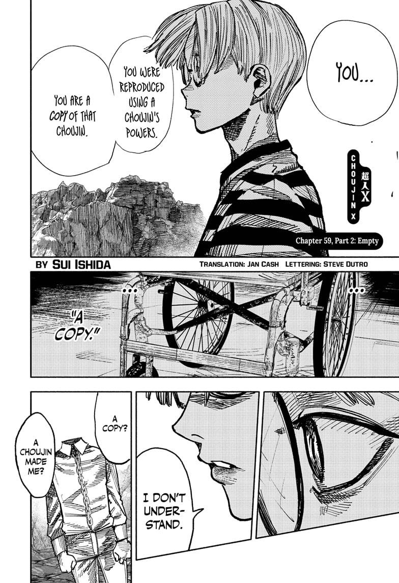 Choujin X Chapter 59.2