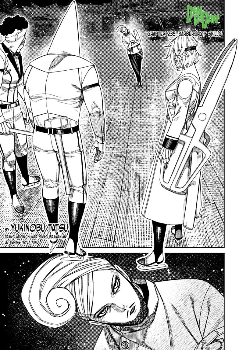 Dandadan Chapter 235 - Page 1 - Dandadan manga Chapter 235