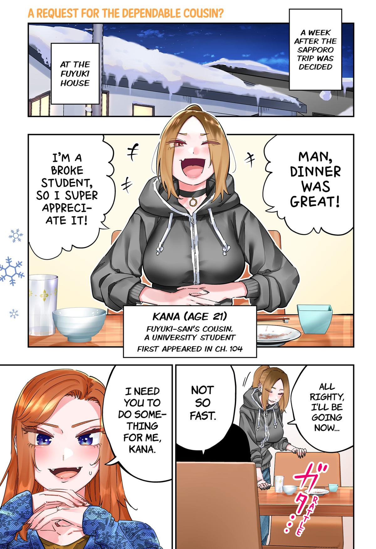Read Gals Cant Be Kind To Otaku - Chapter 107 - www.galscantbekindtootakumanga.com | Image 1