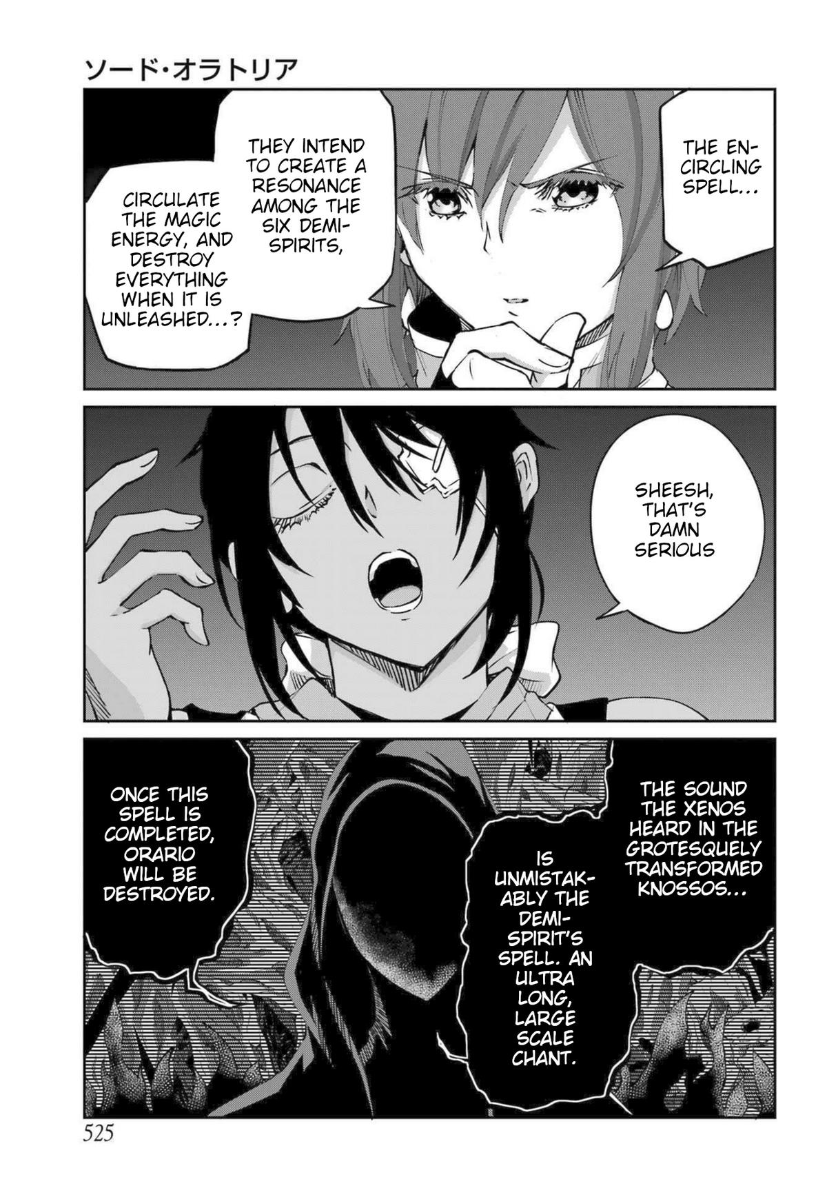 Is It Wrong to Try to Pick Up Girls in a Dungeon? Sword Oratoria quest 115 8