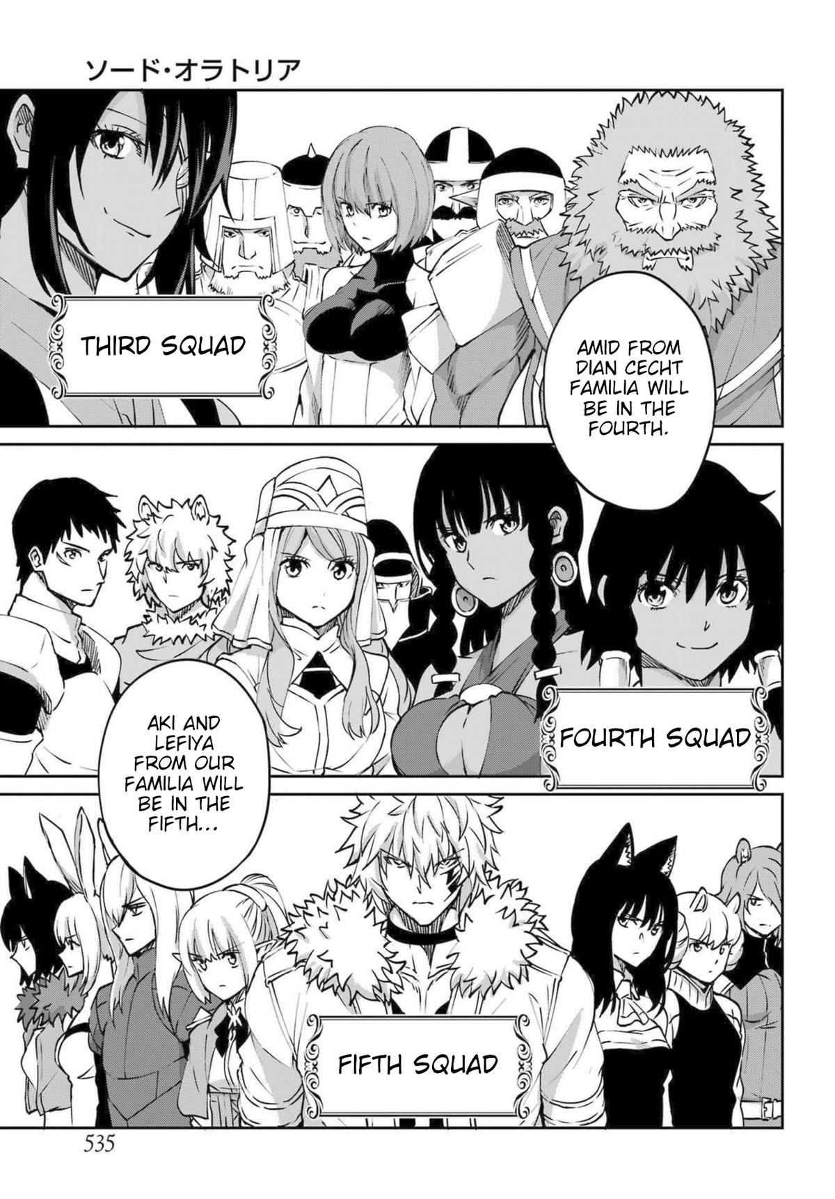 Is It Wrong to Try to Pick Up Girls in a Dungeon? Sword Oratoria quest 115 18