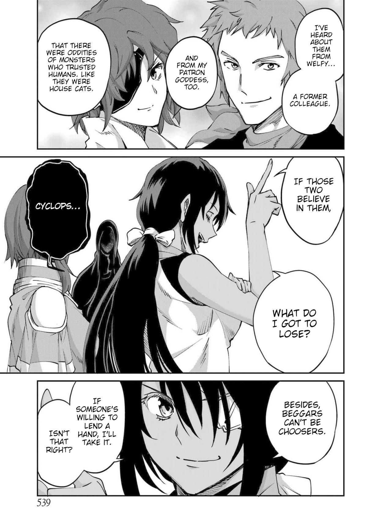 Is It Wrong to Try to Pick Up Girls in a Dungeon? Sword Oratoria quest 115 22
