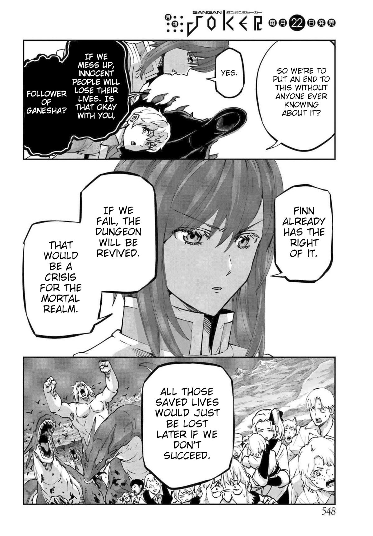 Is It Wrong to Try to Pick Up Girls in a Dungeon? Sword Oratoria quest 115 30