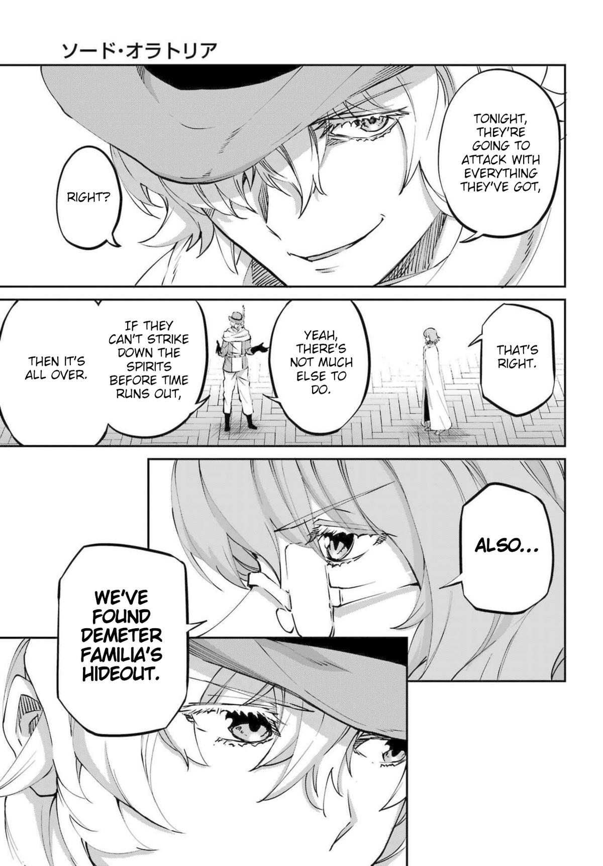 Is It Wrong to Try to Pick Up Girls in a Dungeon? Sword Oratoria quest 115 35