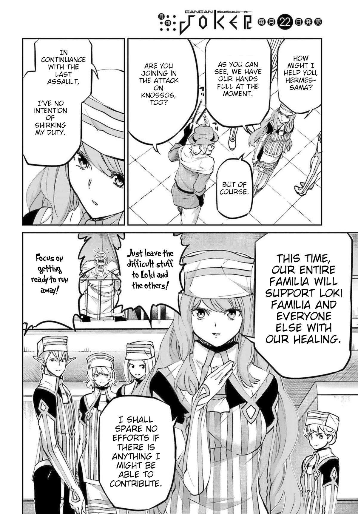 Is It Wrong to Try to Pick Up Girls in a Dungeon? Sword Oratoria quest 115 44