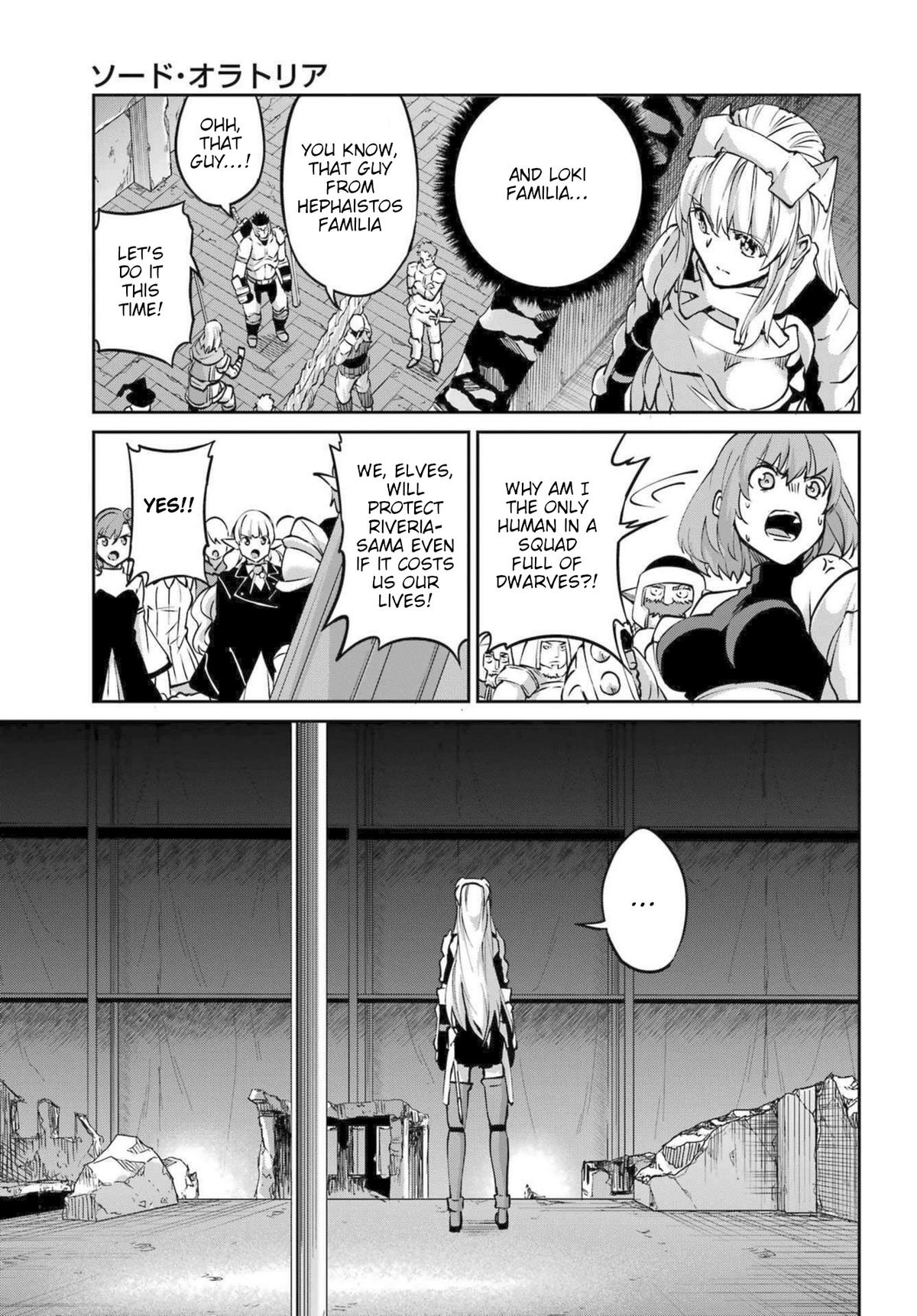 Is It Wrong to Try to Pick Up Girls in a Dungeon? Sword Oratoria quest 116 9