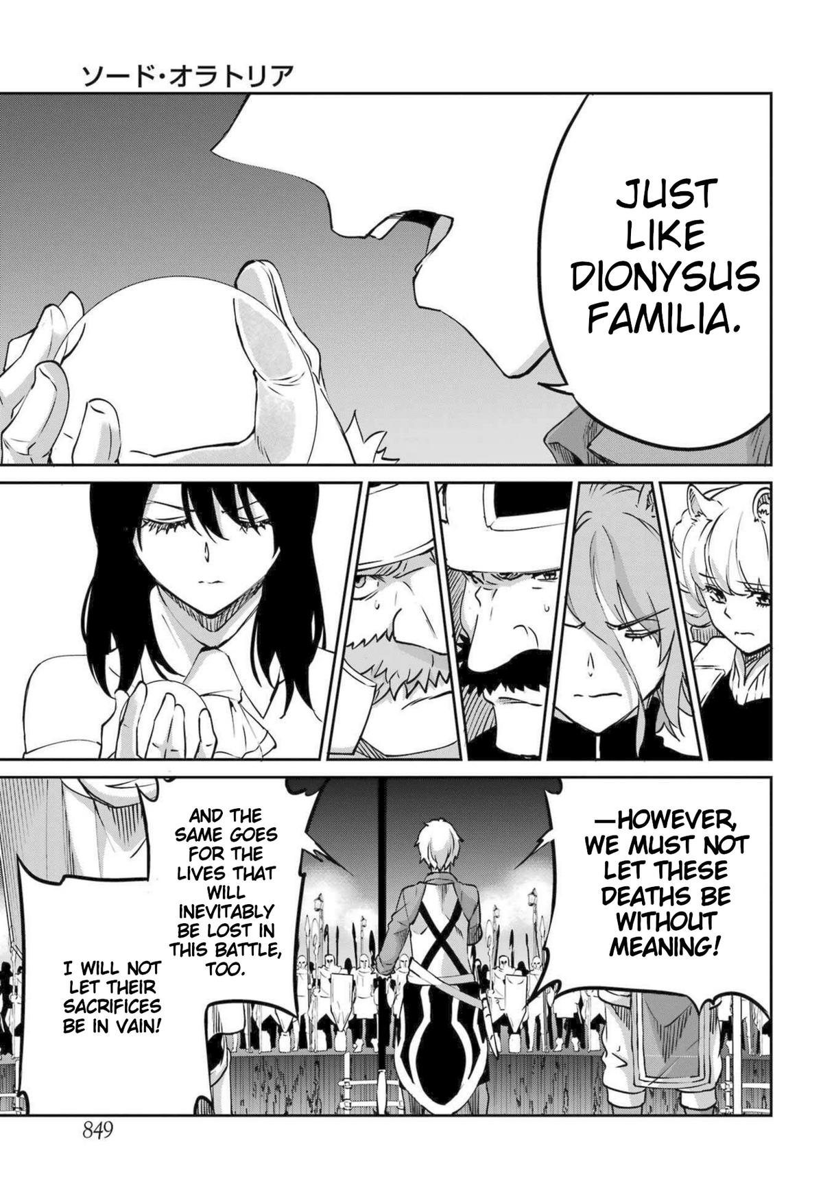 Is It Wrong to Try to Pick Up Girls in a Dungeon? Sword Oratoria quest 116 15