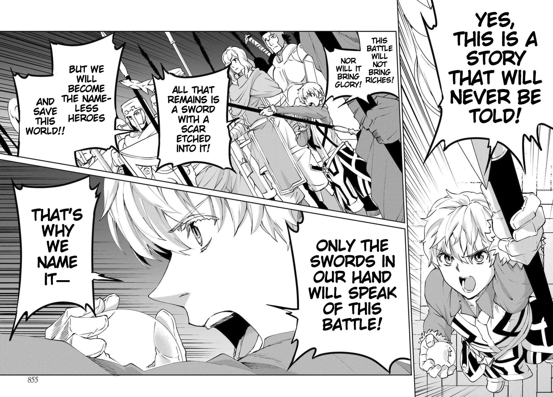 Is It Wrong to Try to Pick Up Girls in a Dungeon? Sword Oratoria quest 116 20