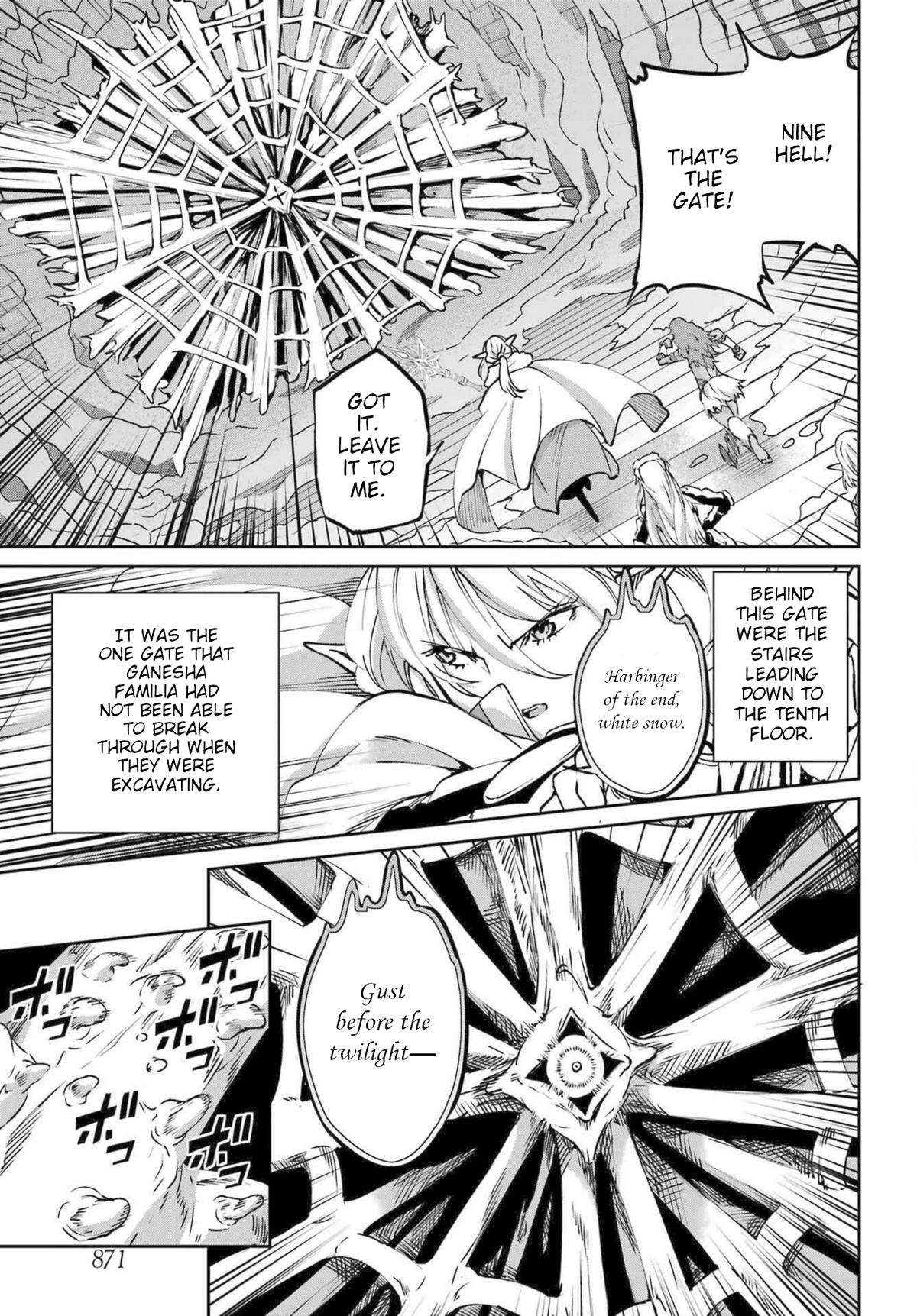 Is It Wrong to Try to Pick Up Girls in a Dungeon? Sword Oratoria quest 116 35