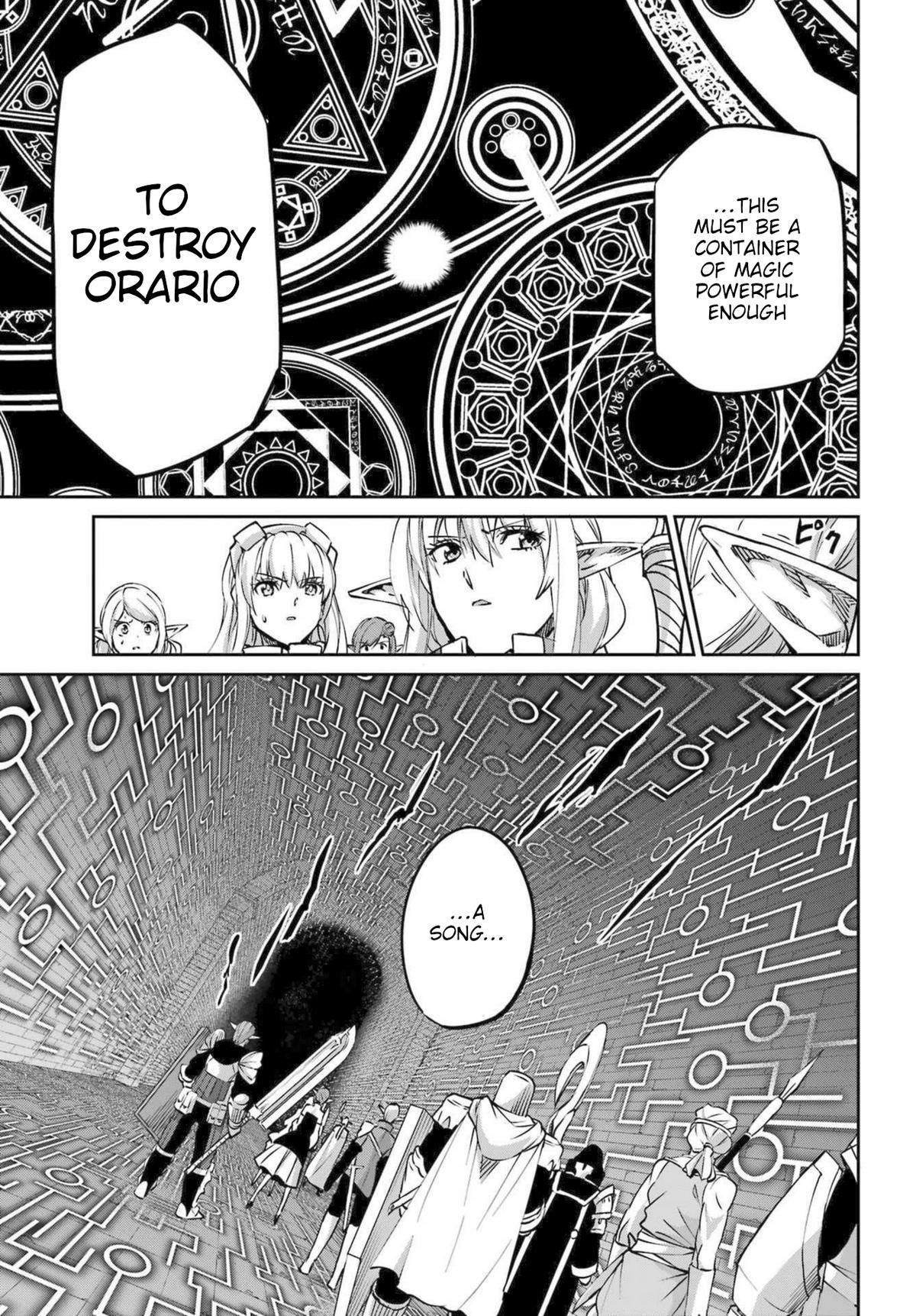 Is It Wrong to Try to Pick Up Girls in a Dungeon? Sword Oratoria quest 116 41