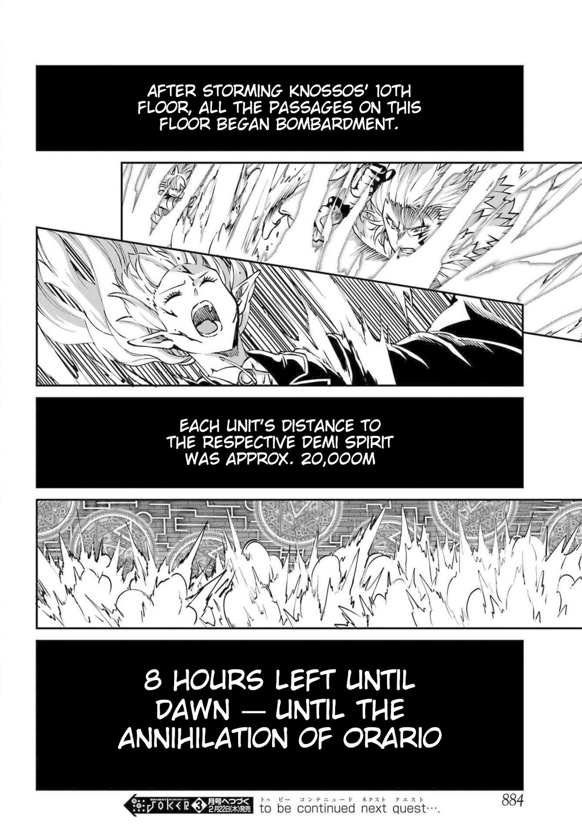 Is It Wrong to Try to Pick Up Girls in a Dungeon? Sword Oratoria quest 116 47