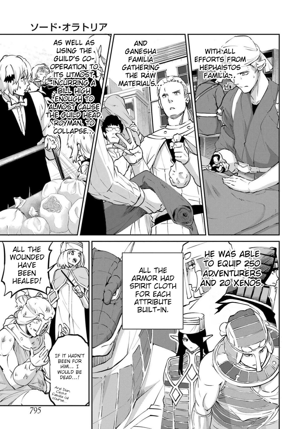 Is It Wrong to Try to Pick Up Girls in a Dungeon? Sword Oratoria quest 117 16