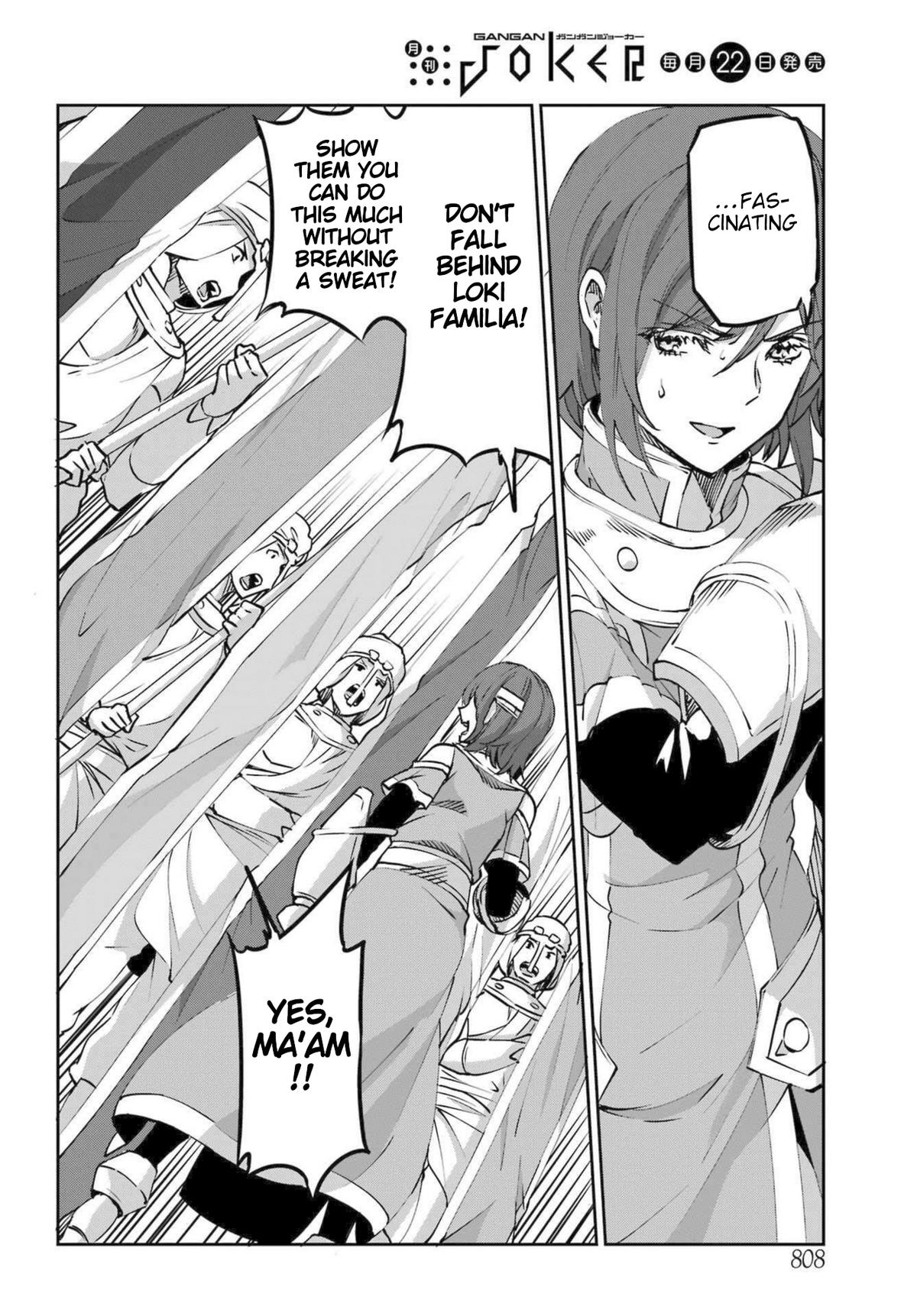 Is It Wrong to Try to Pick Up Girls in a Dungeon? Sword Oratoria quest 117 27