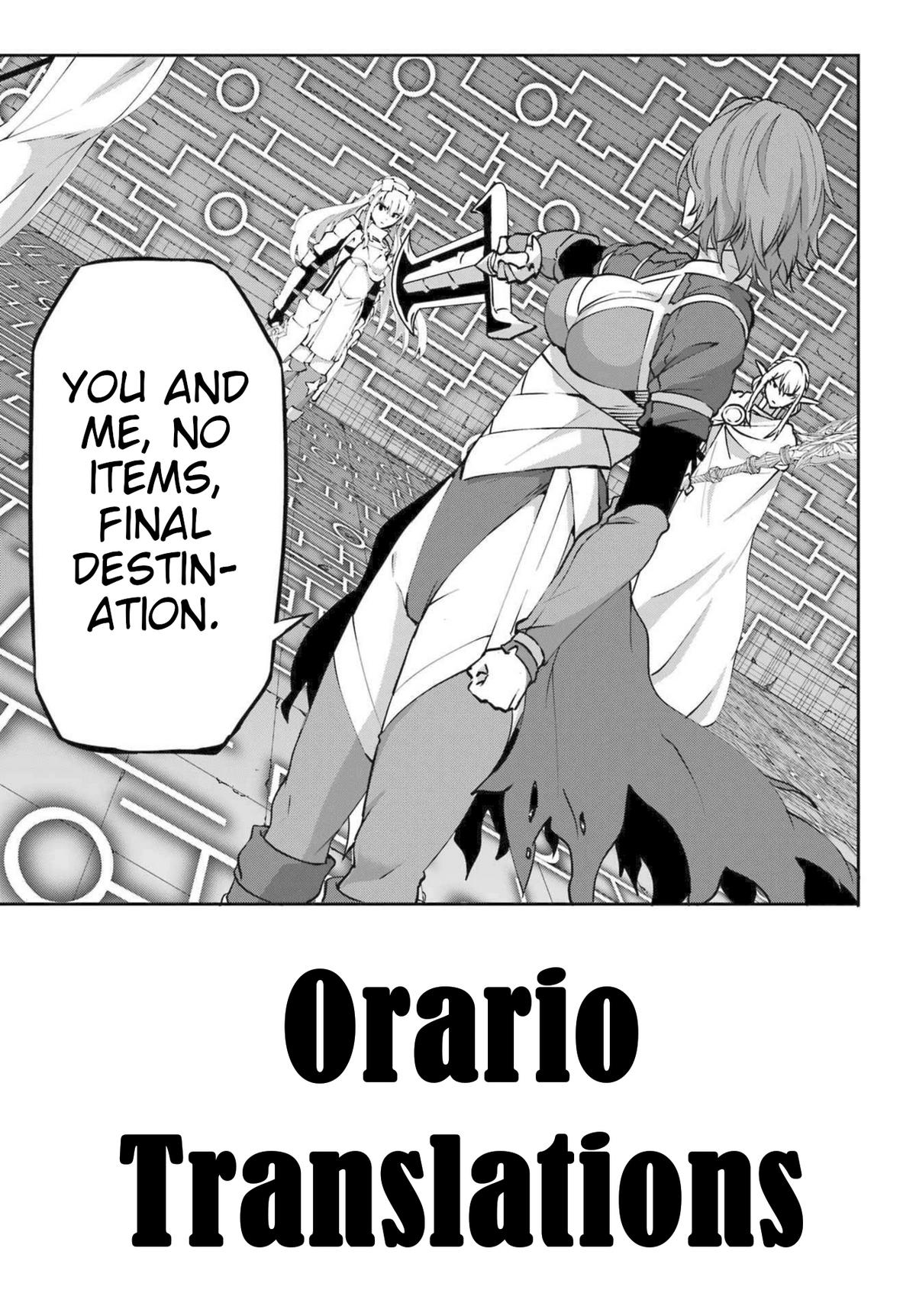 Is It Wrong to Try to Pick Up Girls in a Dungeon? Sword Oratoria quest 118 47