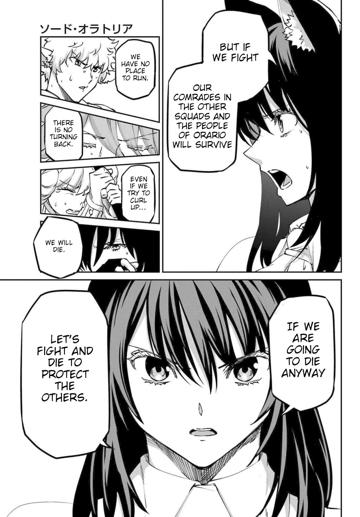 Is It Wrong to Try to Pick Up Girls in a Dungeon? Sword Oratoria quest 119 11