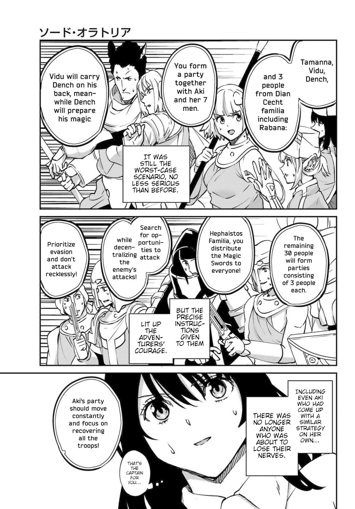 Is It Wrong to Try to Pick Up Girls in a Dungeon? Sword Oratoria quest 119 15