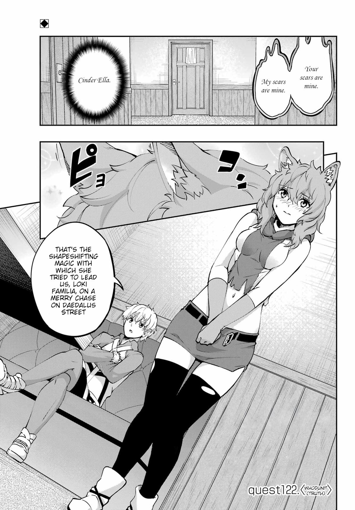 Is It Wrong to Try to Pick Up Girls in a Dungeon? Sword Oratoria quest 122 1