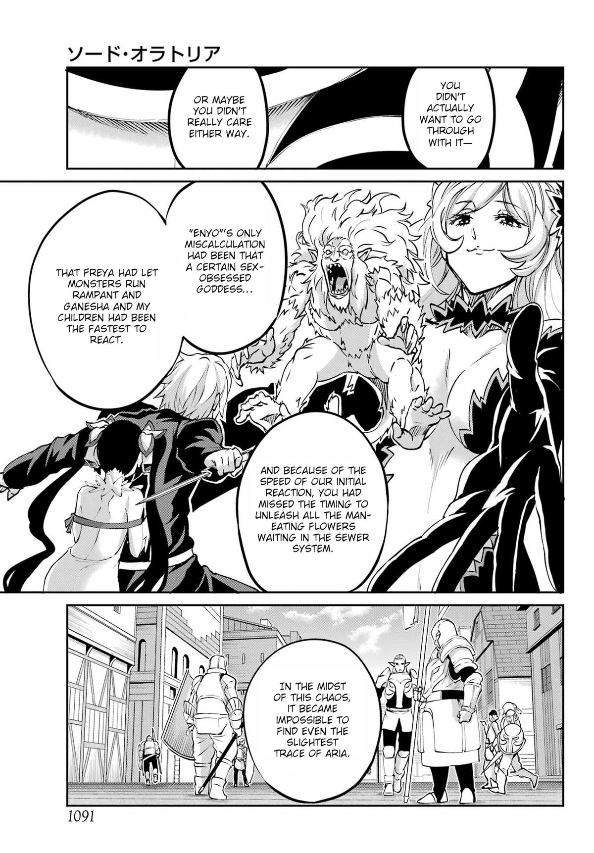 Is It Wrong to Try to Pick Up Girls in a Dungeon? Sword Oratoria quest 122 9