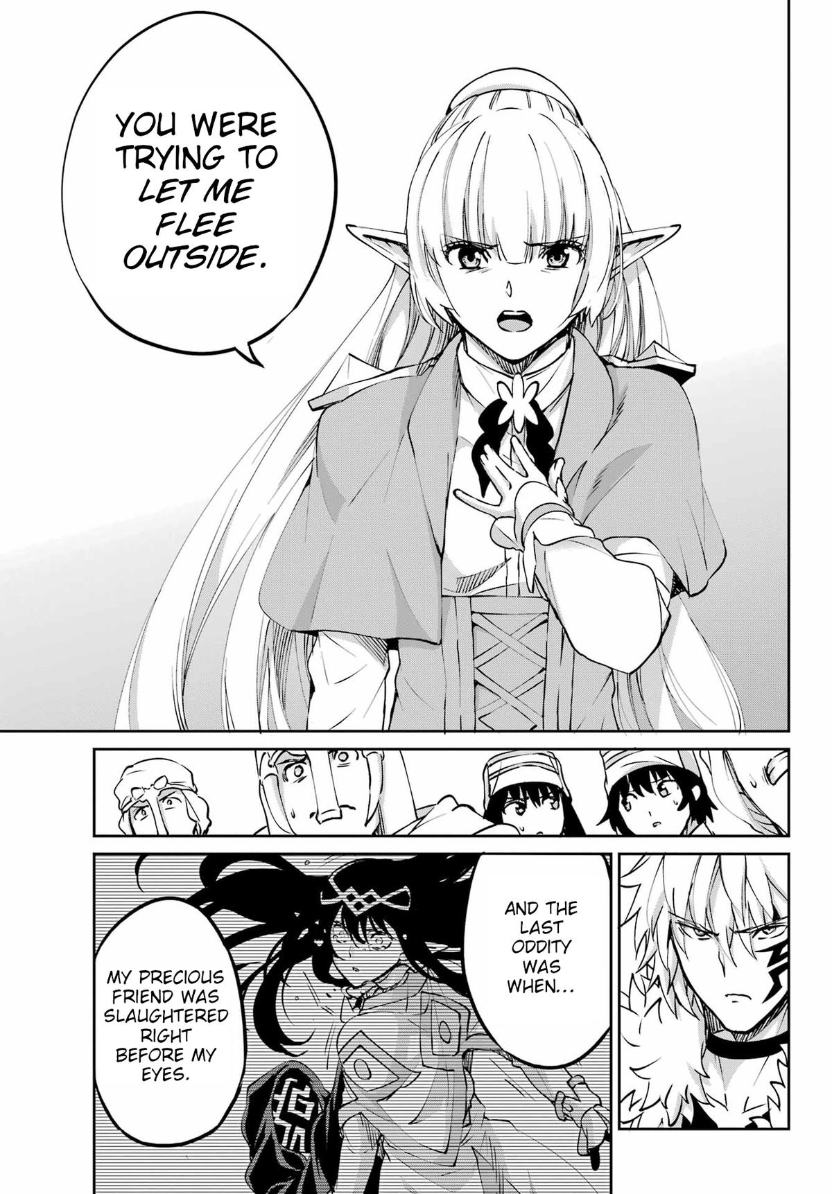 Is It Wrong to Try to Pick Up Girls in a Dungeon? Sword Oratoria quest 122 17