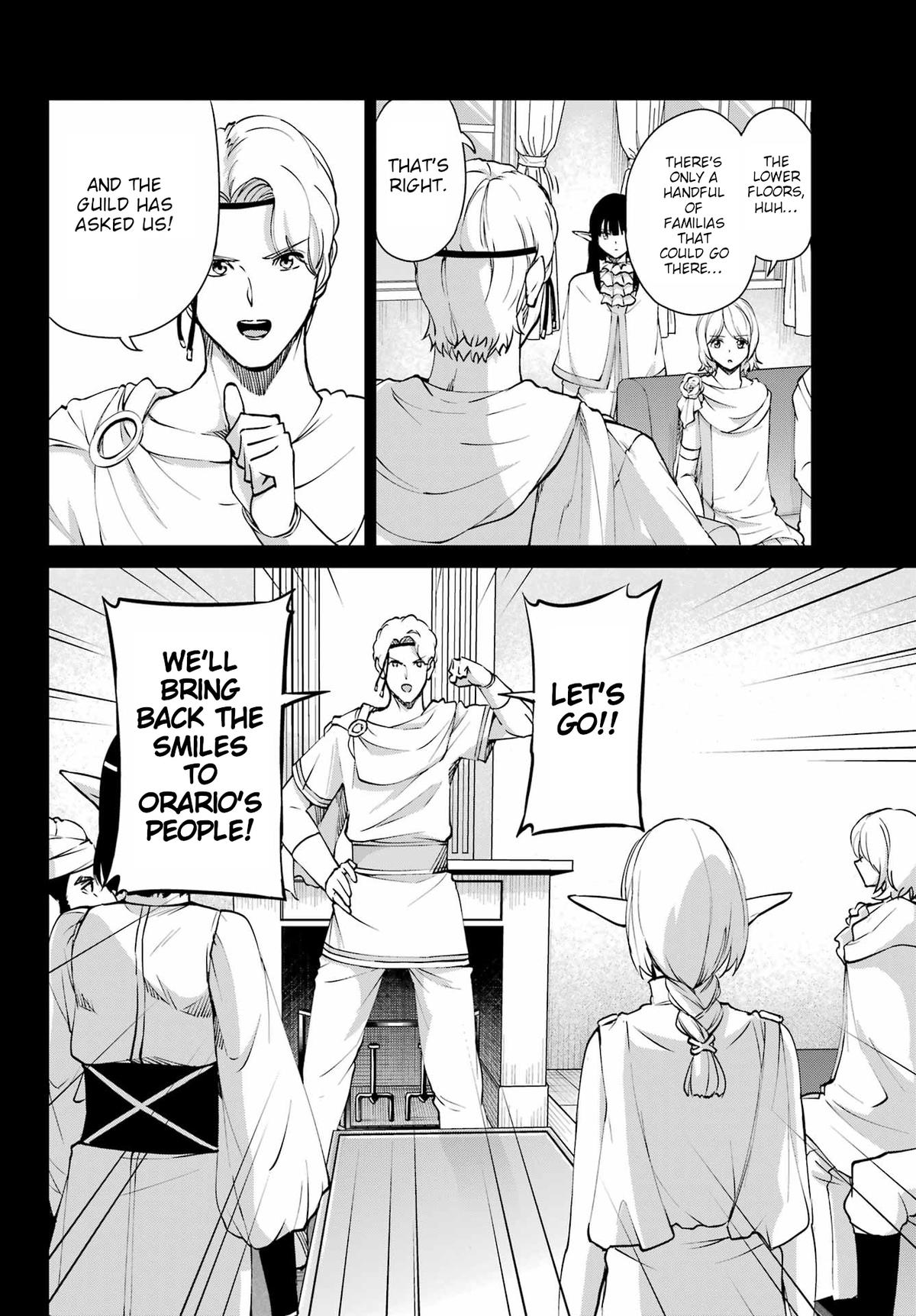 Is It Wrong to Try to Pick Up Girls in a Dungeon? Sword Oratoria quest 124 4