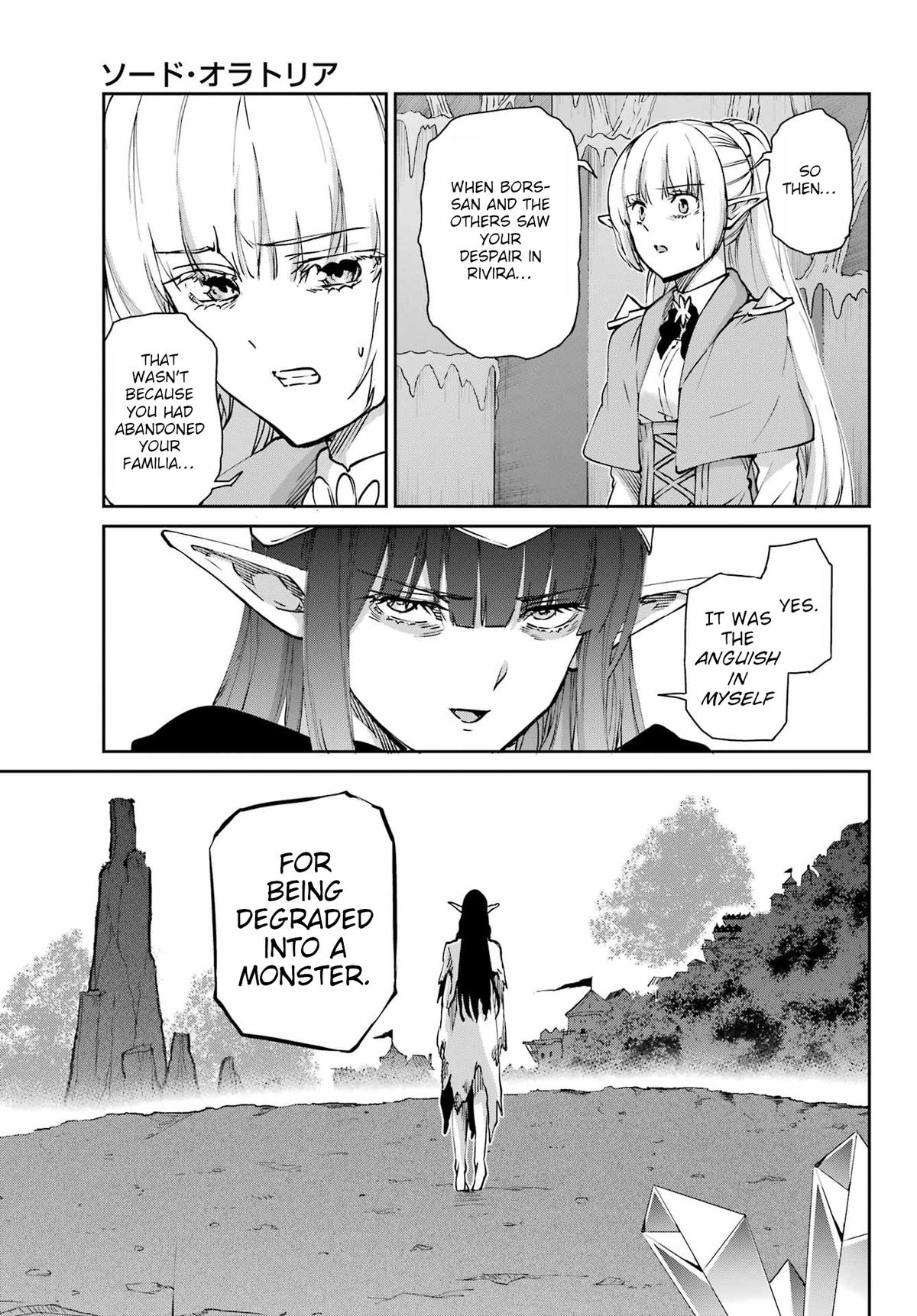 Is It Wrong to Try to Pick Up Girls in a Dungeon? Sword Oratoria quest 124 17