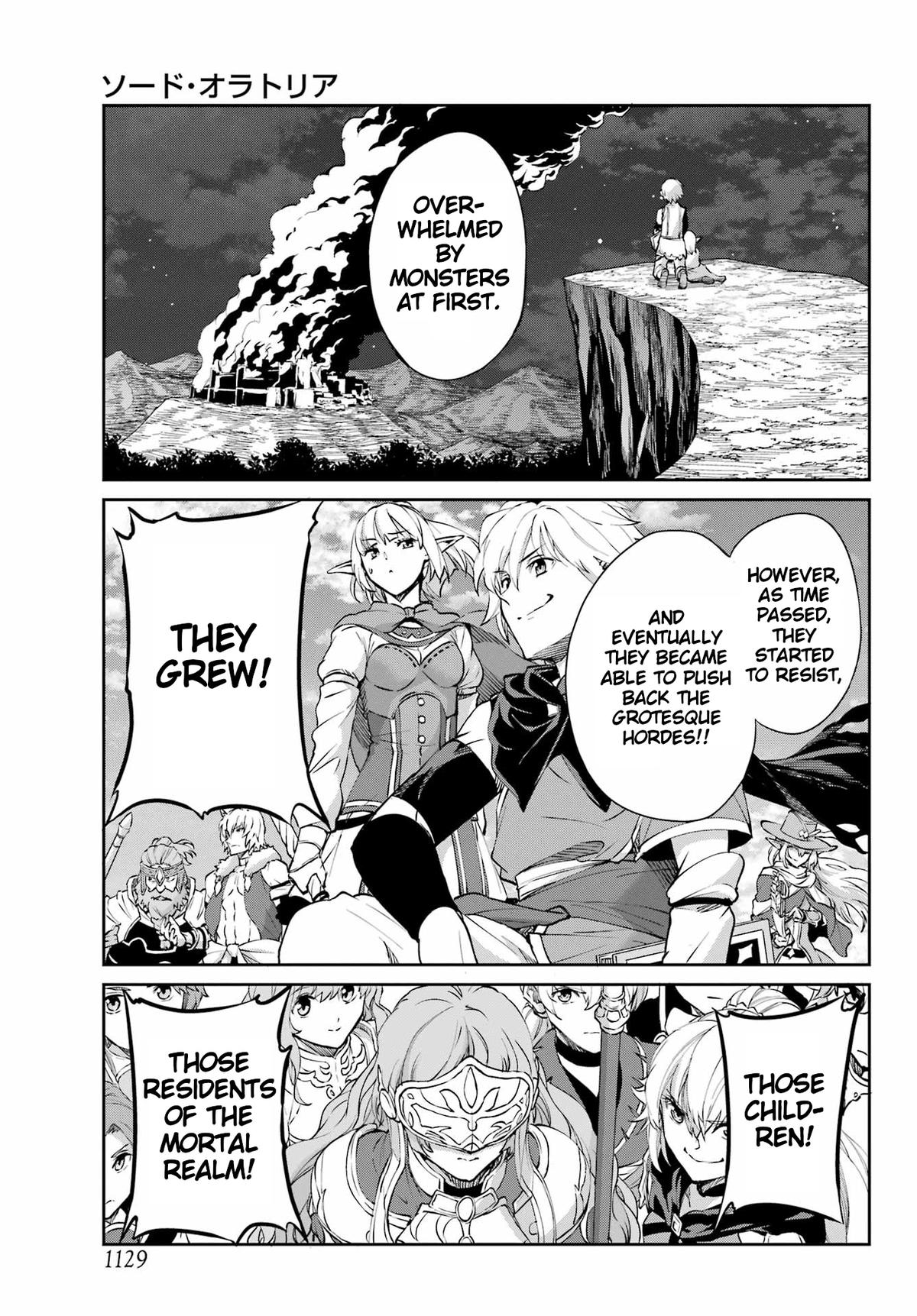 Is It Wrong to Try to Pick Up Girls in a Dungeon? Sword Oratoria quest 124 39