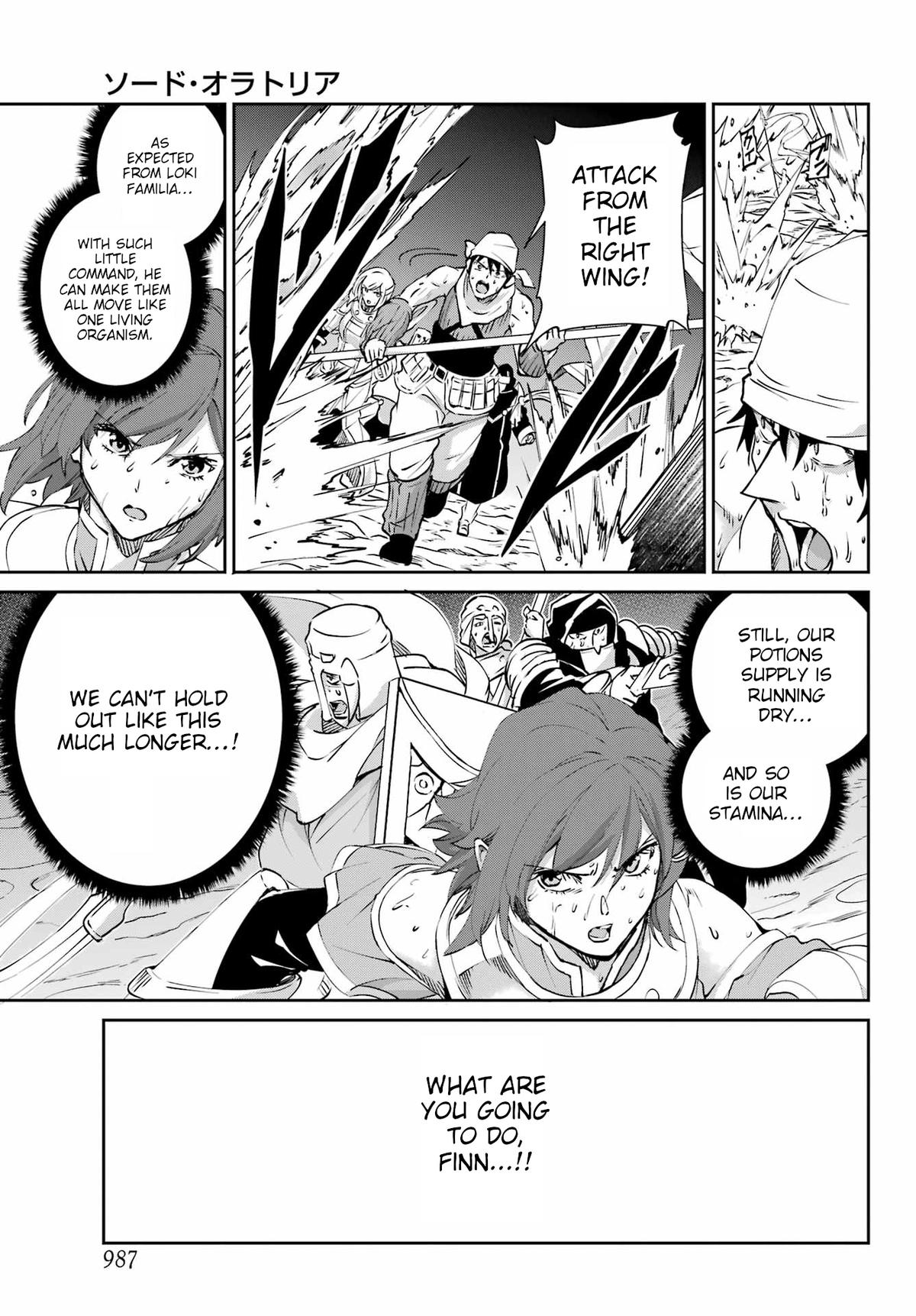 Is It Wrong to Try to Pick Up Girls in a Dungeon? Sword Oratoria quest 126 38