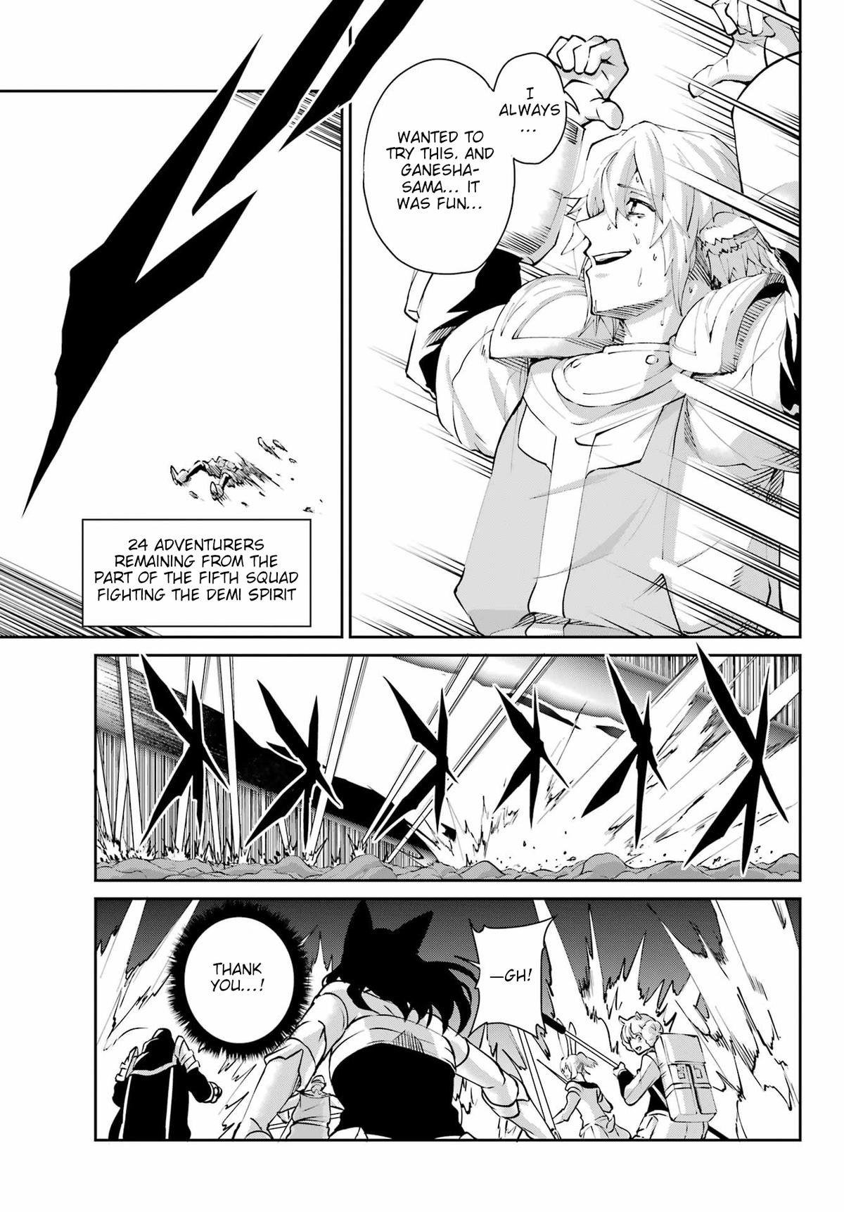 Is It Wrong to Try to Pick Up Girls in a Dungeon? Sword Oratoria quest 127 15