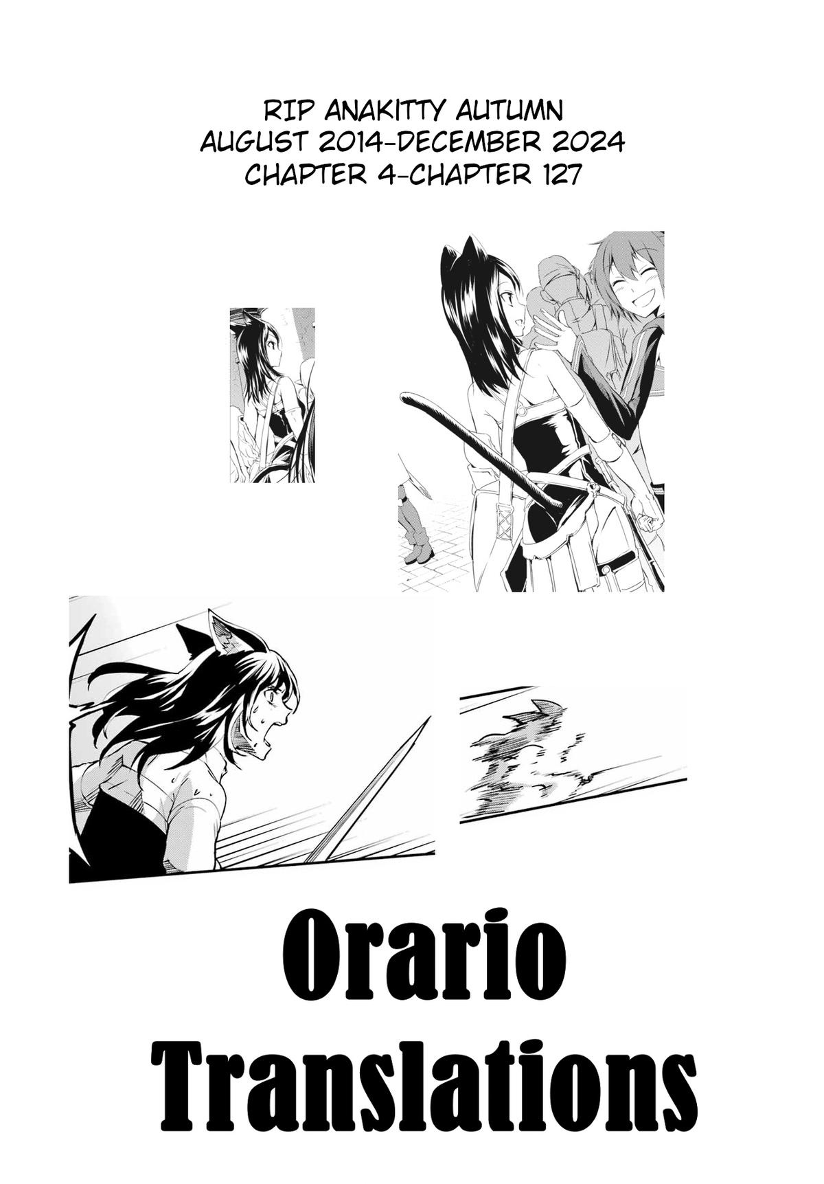 Is It Wrong to Try to Pick Up Girls in a Dungeon? Sword Oratoria quest 127 50