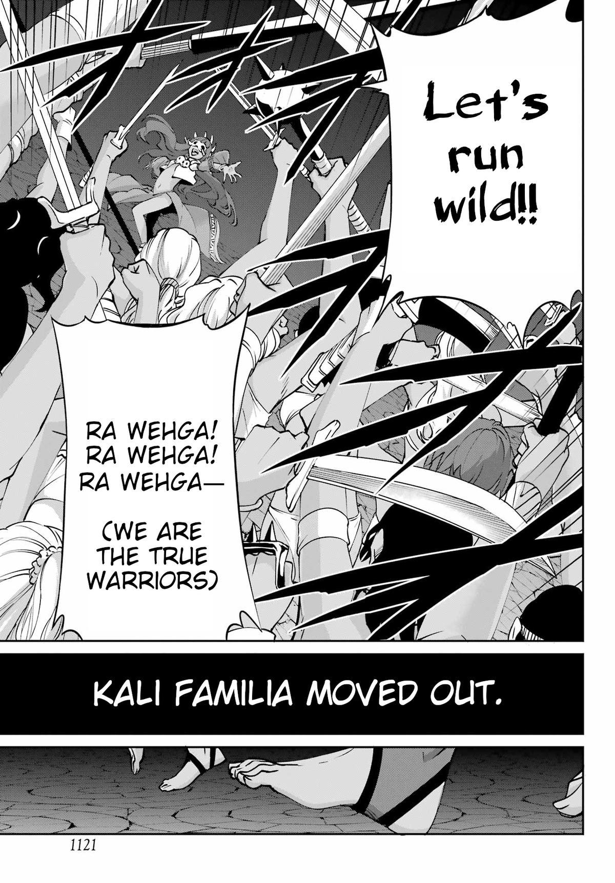 Is It Wrong to Try to Pick Up Girls in a Dungeon? Sword Oratoria quest 128 41