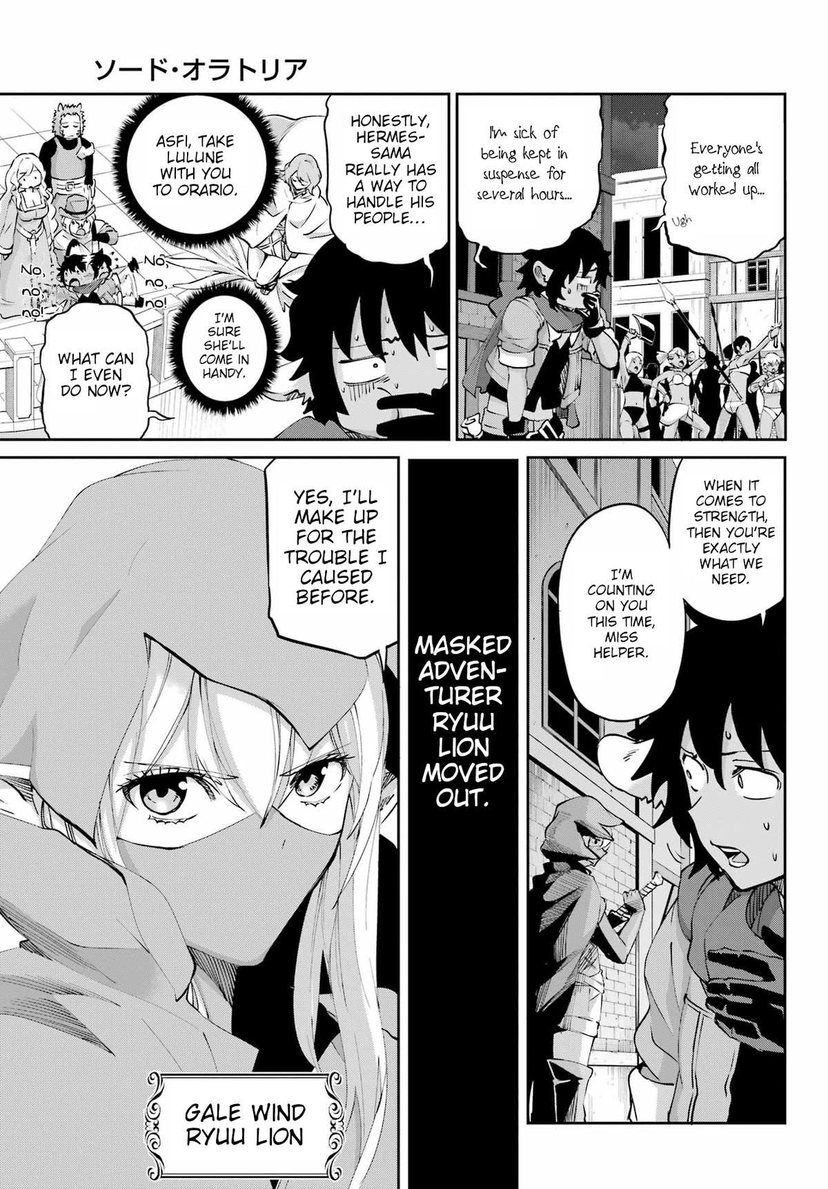 Is It Wrong to Try to Pick Up Girls in a Dungeon? Sword Oratoria quest 128 45