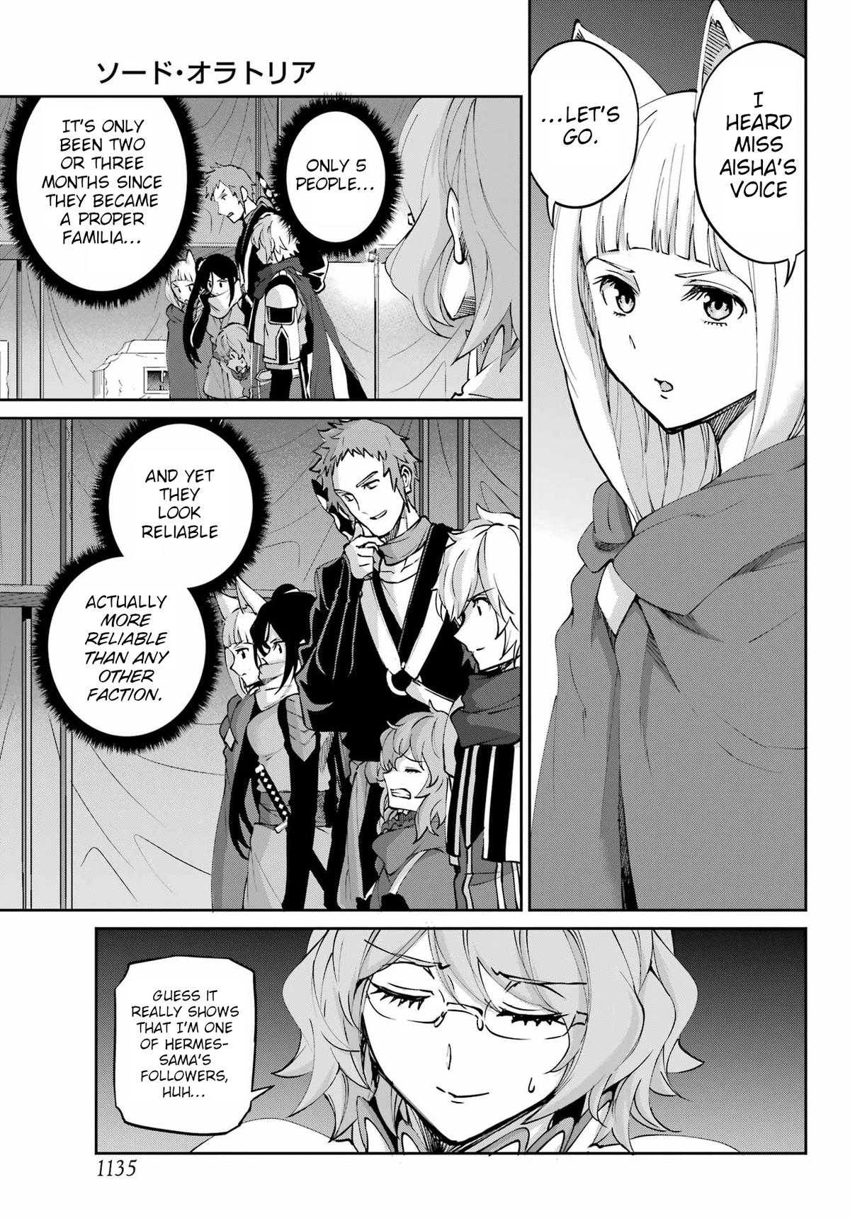 Is It Wrong to Try to Pick Up Girls in a Dungeon? Sword Oratoria quest 128 55