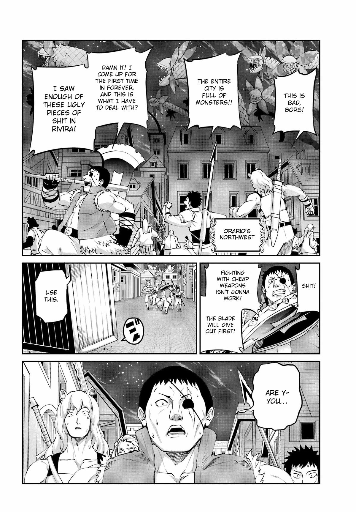 Is It Wrong to Try to Pick Up Girls in a Dungeon? Sword Oratoria quest 129 7