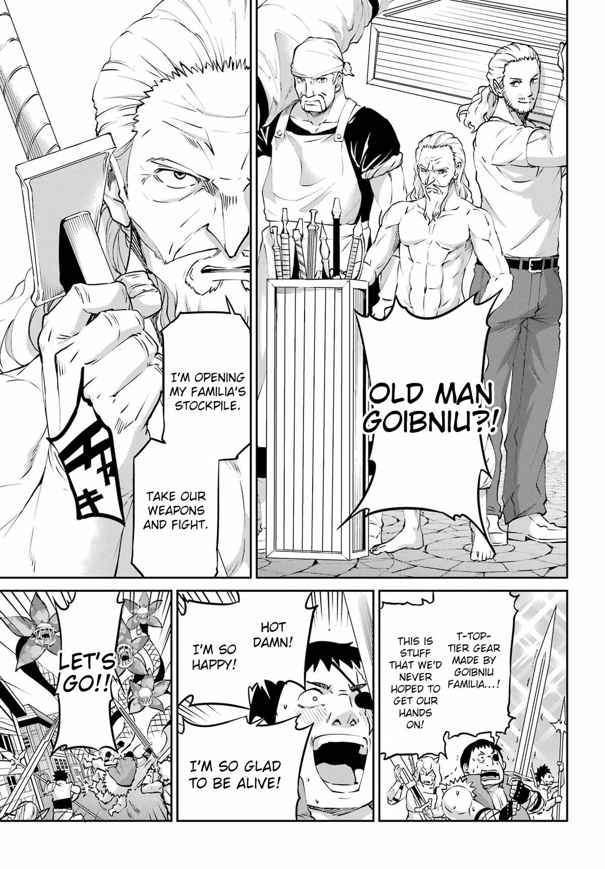 Is It Wrong to Try to Pick Up Girls in a Dungeon? Sword Oratoria quest 129 8