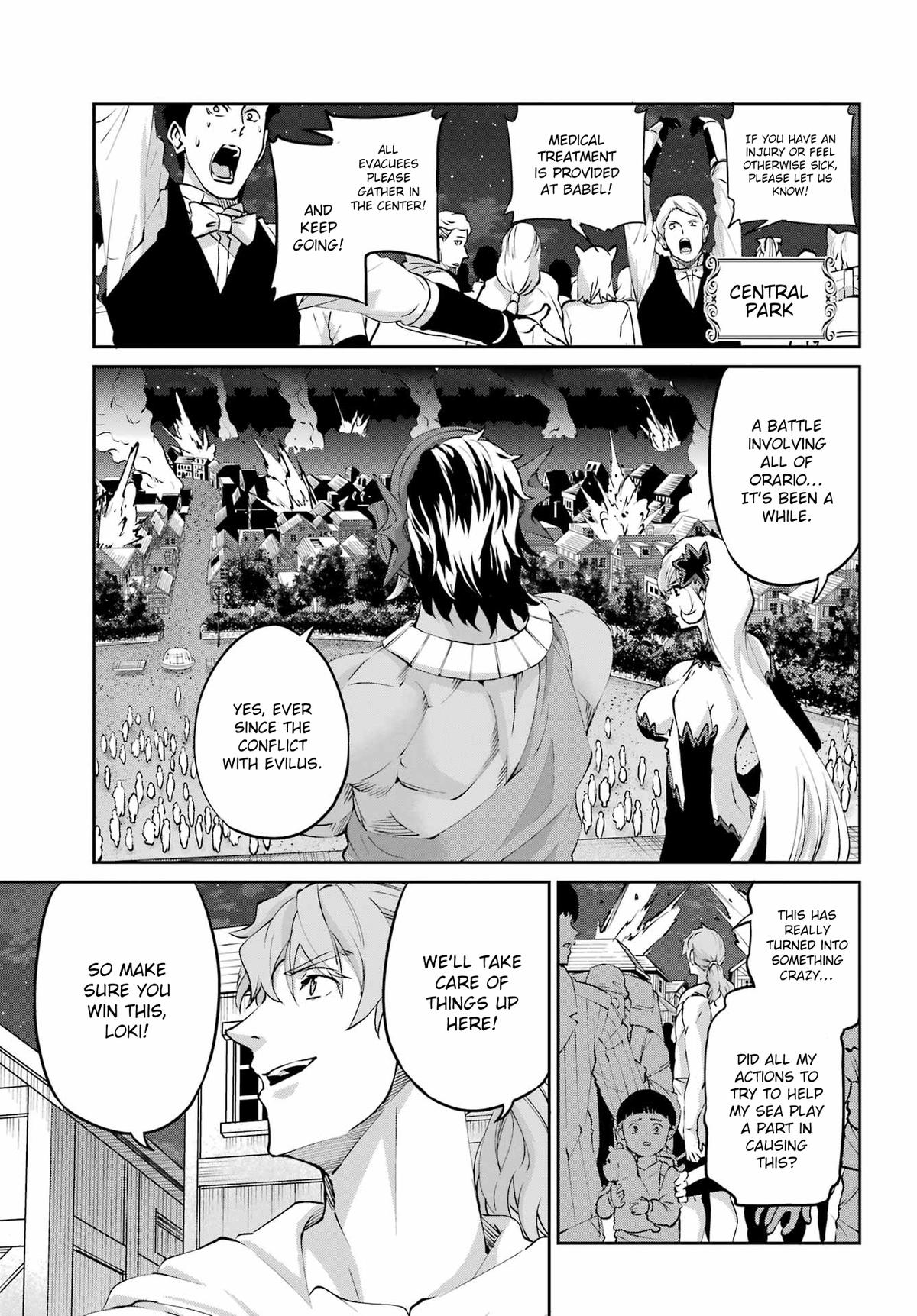 Is It Wrong to Try to Pick Up Girls in a Dungeon? Sword Oratoria quest 129 14