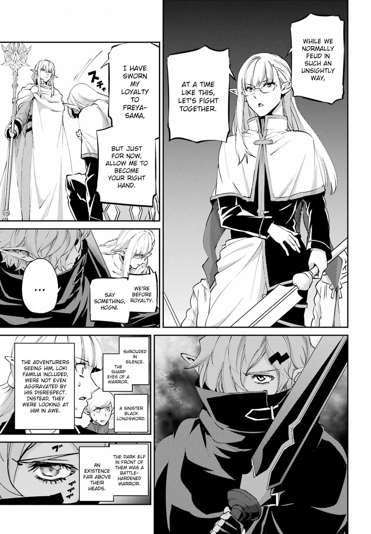 Is It Wrong to Try to Pick Up Girls in a Dungeon? Sword Oratoria quest 129 20