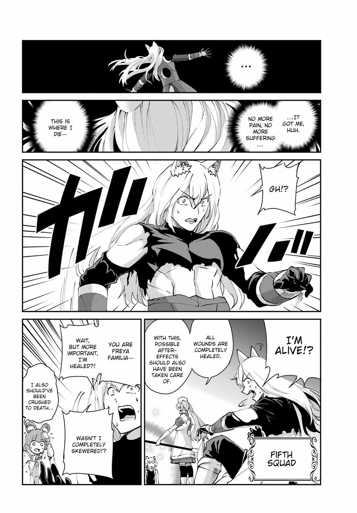Is It Wrong to Try to Pick Up Girls in a Dungeon? Sword Oratoria quest 129 44