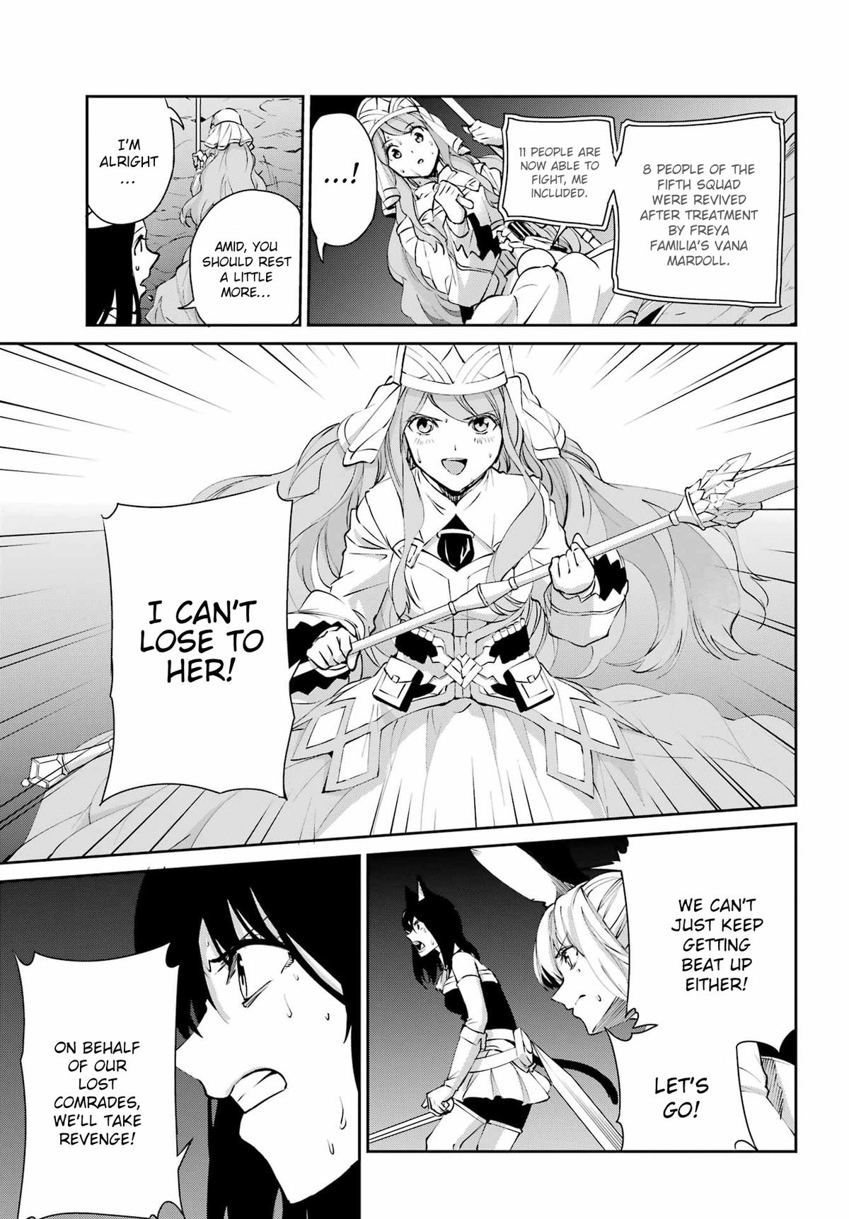 Is It Wrong to Try to Pick Up Girls in a Dungeon? Sword Oratoria quest 129 47